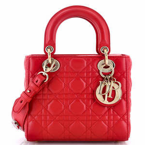 Christian Dior My Lady Dior Bag Cannage Quilt Lambskin